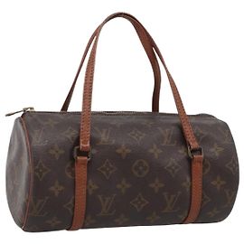 LOUIS VUITTON Monogram Papillon 26 Hand Bag M51386 LV