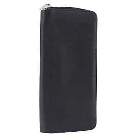 LOUIS VUITTON Zippy Wallet Vertical Wallet Taurillon Black M58412 LV