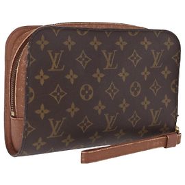 LOUIS VUITTON Monogram Orsay Clutch Bag M51790 LV