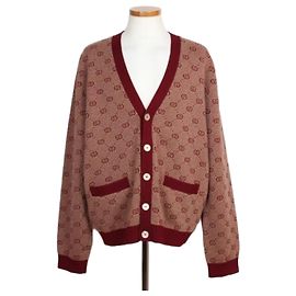 Gucci GG Jacquard-Wollcardigan