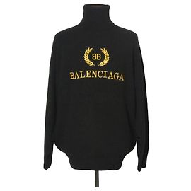 Balenciaga Laurel bestickter Rollkragenpullover