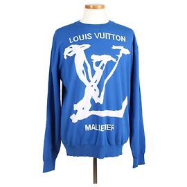 Louis Vuitton Scribble Antarsia Crewneck Knit
