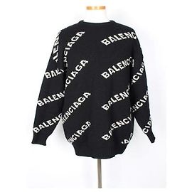 Balenciaga Maglia Multi-Logo 34