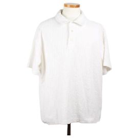 Dior Oblique Jacquard-Frottee-Poloshirt XL