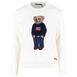 Pull Polo Ralph Lauren Polo Bear Blanc