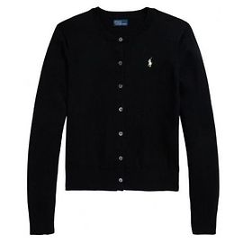 Ralph Lauren Cotton Crewneck Cardigan