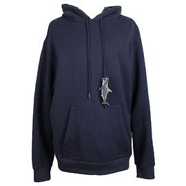 Louis Vuitton Shark Hoodie mit Perlen XXL