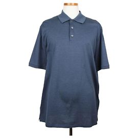 Louis Vuitton Polo classica in cotone a maniche corte con colletto XXL