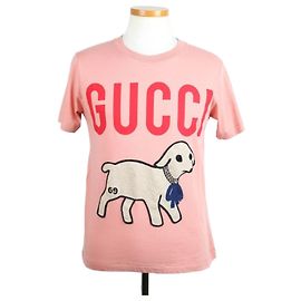 Gucci Withram Damen T-Shirt aus Baumwolle XS