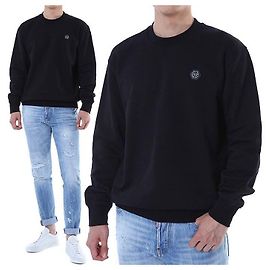 Philipp Plein Felpa Steel Ladder Patch (Black)