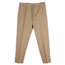 Pantalon Gucci GG Canvas Beige