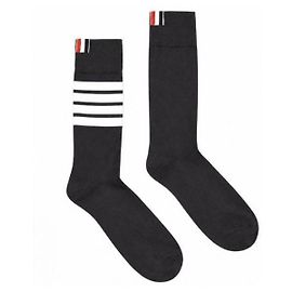 Thom Browne Lightweight Cotton Mid-Calf Socks