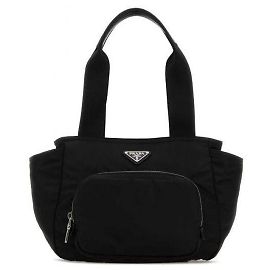 Bolso tote Prada Re-Nylon negro