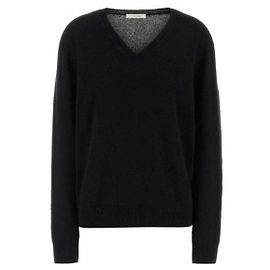 The Row Phora Pullover Schwarz Kaschmir