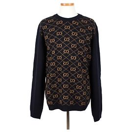 Gucci Jersey de punto de lana GG XXL