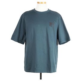 Hermès Horse Leather Patch T-Shirt Turquoise