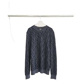Fendi Strickpullover schwarz