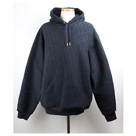 Dior Terry Oblique Hoodie Navy XL