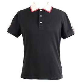 Gucci Polo de manga curta em algodão às riscas