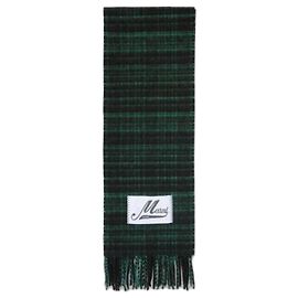 Marni Wollmohair-Schal mit Karomuster
