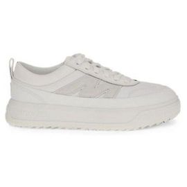 Moncler Baskets Altive en nubuck et daim