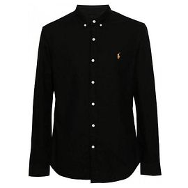 Ralph Lauren Slim Fit Hemd mit besticktem Pony-Logo