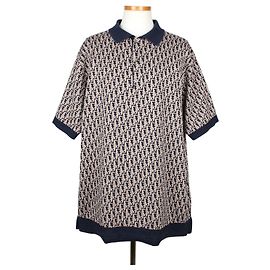 Dior Oblique Jacquard-Strickpolo