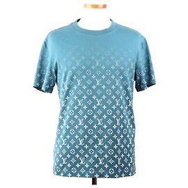 Louis Vuitton T-shirt a maniche corte con monogramma sfumato