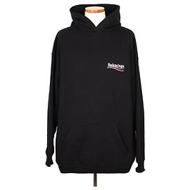 Balenciaga Felpa con Cappuccio Ricamata Wave Logo New Model (SKU