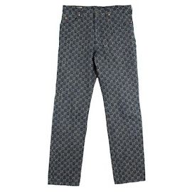 Gucci Pantaloni in denim GG Eco Washed