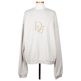 Dior Fleece-Sweatshirt mit besticktem Logo XL