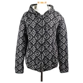 Louis Vuitton NBA Monogram Flower Hoodie Zip Up XL