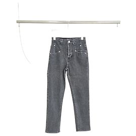 Isabel Marant Pantaloni in denim Nilian Denim Pants Black Denim