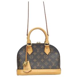 Louis Vuitton mala de ombro Monogram Alma BB