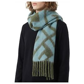 Fendi Sciarpa e Muffler in Lana Logo AYKQ