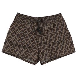 Fendi Monogram Logo Swim Shorts