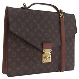 LOUIS VUITTON Monogram Porte Documents Bandouliere Bag M53338 LV Auth BA16765 - Jerrillo