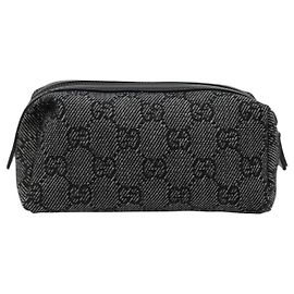Pouch con zip Gucci GG Coated Canvas Small
