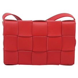 Bottega Veneta Cassette Maxi Intrecciato Leather Small