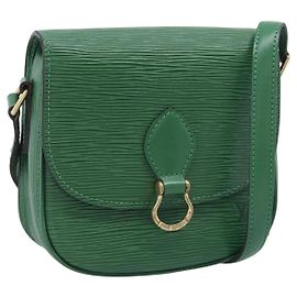 LOUIS VUITTON Epi Saint Cloud PM Shoulder Bag Green M52214 LV Auth 212967A - Jerrillo