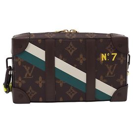 Louis Vuitton Soft Trunk Wearable No.7 Trunk L'Oeil Vintage Monogram Canvas