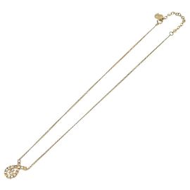 Pendente in metallo con logo vintage Christian Dior