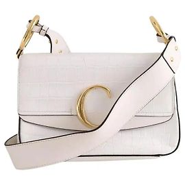 Chloé Chloe C Handtasche weiß