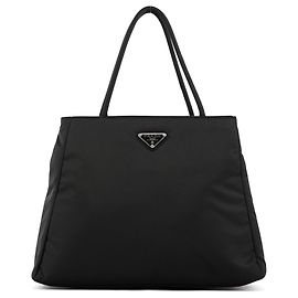 Prada Borsa Tote B3864 Black Tessuto City Nylon