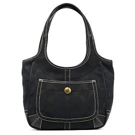 Coach 11292 Borsa a tracolla Black Signature Ergo