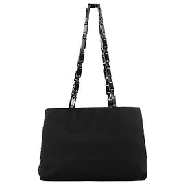 Prada B8355 Black Tessuto Impuntu Nylon Tote Bag