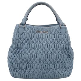 Miu Miu Crystal Convertible Matelasse Leather Small