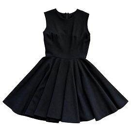 Alexander McQueen Schwarzes Etuikleid