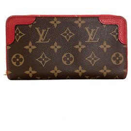 Louis Vuitton Cerise Monogram Long Wallet