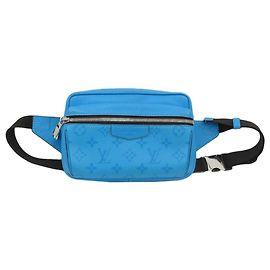 Pochete Louis Vuitton Blue Taigarama